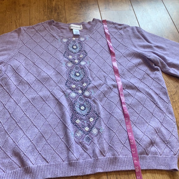 Alfred Dunner sweater size XL - Picture 5 of 6